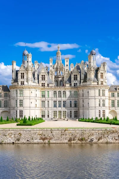 Chambord Slott Frankrike Vackra Franska Arvet Panorama — Stockfoto