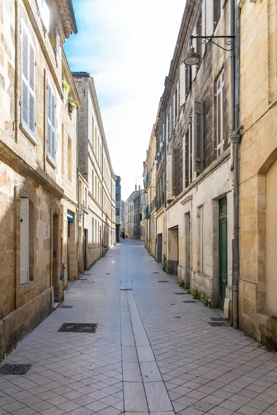 Bordéus Bela Cidade Francesa Edifícios Típicos Centro — Fotografia de Stock