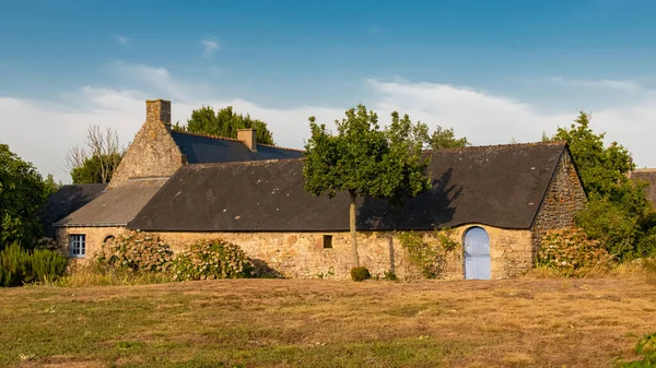 Bretagne Ile Aux Moines Île Dans Golfe Morbihan Penhap Belle — Photo