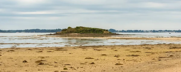 Bretagna Panorama Del Golfo Morbihan Vista Dall Ile Aux Moines — Foto Stock