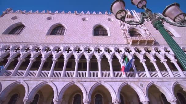 Ducal Palace van Venetië — Stockvideo