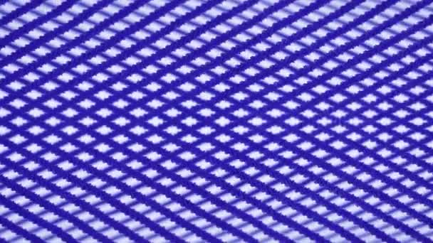 蓝色的设计几何线动态移动 — 图库视频影像