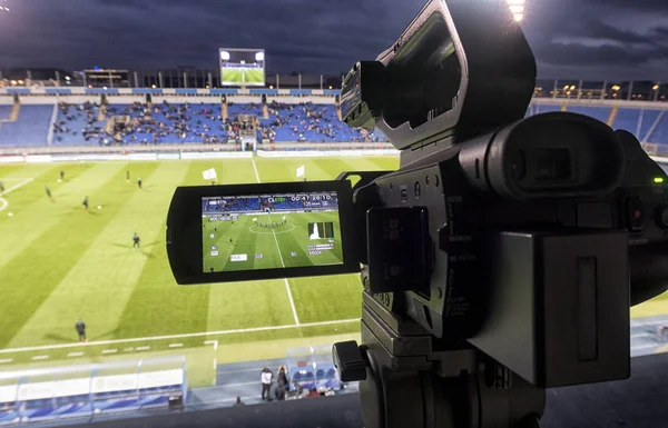 Télé Foot Studio Professionnel Caméra Vidéo Numérique — Photo