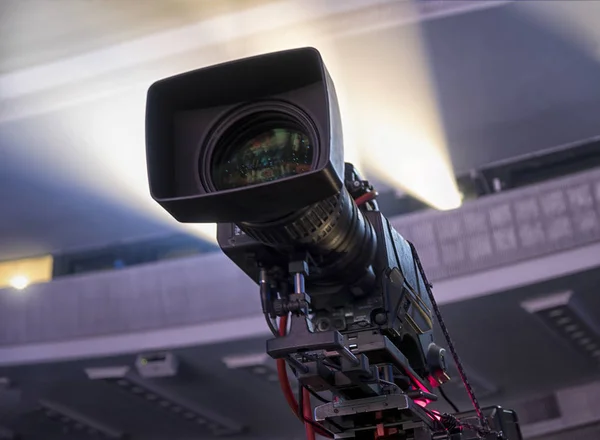 Profesyonel Dijital Video Kamerada Bir Konser Salonu — Stok fotoğraf