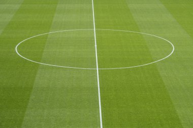 Futbol eğitim sahası, futbol bayrak köşe. futbol sahası.