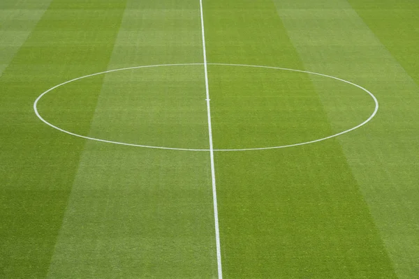 Opleiding Voetbalveld Voetbal Vlag Corner Voetbalveld — Stockfoto