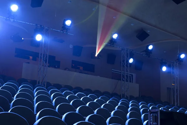 Luz Cena Durante Concerto — Fotografia de Stock