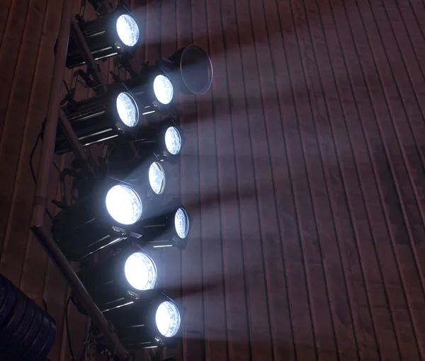 Licht Von Der Szene Während Des Konzerts — Stockfoto