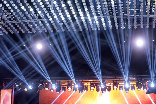 Ljuset Från Scenen Konserten — Stockfoto