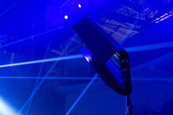 Luz Cena Durante Concerto — Fotografia de Stock