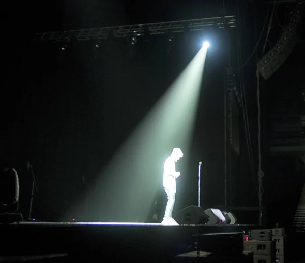 Ljuset Från Scenen Konserten — Stockfoto