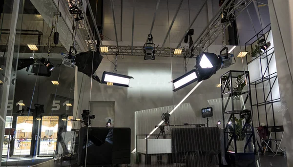 Professional Digital Video Camera Cinematography Pavilion — Stock Photo, Image