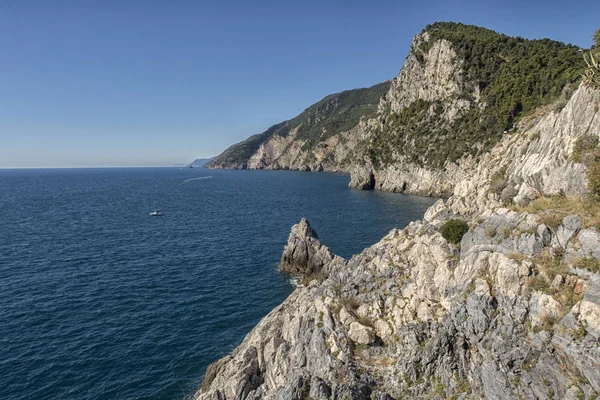 Cinque Terre Centro Histórico Paisagem Natural Itália — Fotografia de Stock