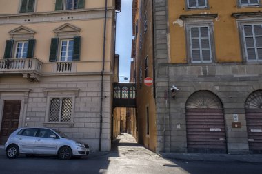 Pisa, tarihi merkezi. doğal peyzaj. İtalya.