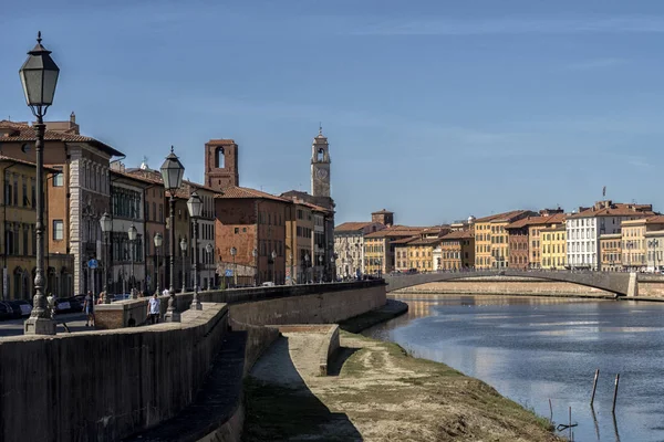 Pisa Tarihi Merkezi Doğal Peyzaj Talya — Stok fotoğraf