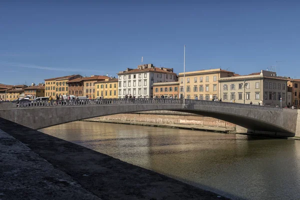 Pisa Historické Centrum Přírodní Krajiny Itálie — Stock fotografie