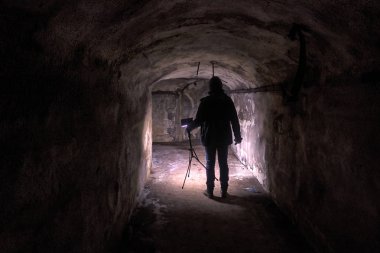 eski Sovyetler Birliği topraklarında askeri yeraltı tahkimatı terk.