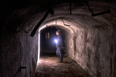 eski Sovyetler Birliği topraklarında askeri yeraltı tahkimatı terk.