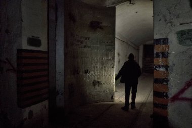 eski Sovyetler Birliği topraklarında askeri yeraltı tahkimatı terk.