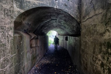 Askeri savunma tahkimatı. 7 numaralı kale. Vladivostok Rusya