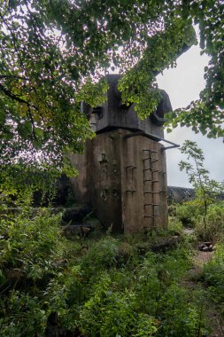 Askeri savunma tahkimatı. 10 numaralı kale. Vladivostok Rusya