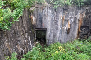 Askeri savunma tahkimatı. 10 numaralı kale. Vladivostok Rusya