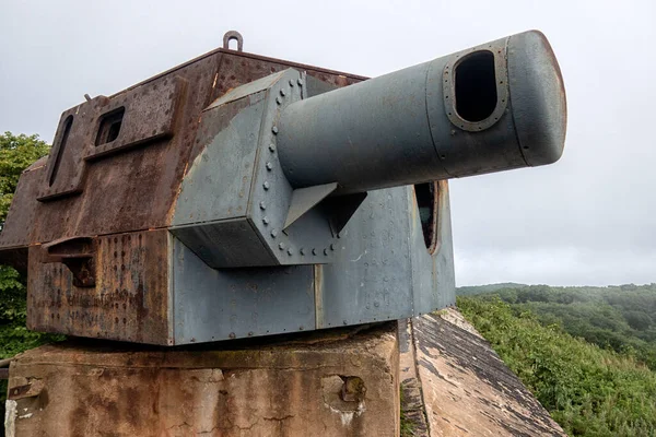 Fortifications Défensives Militaires Fort Numéro Vladivostok Russie — Photo