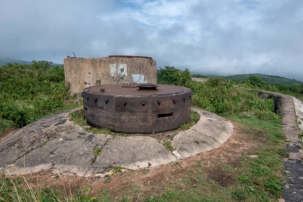 Militaire Verdedigingswerken Fort Nummer Vladivostok Rusland — Stockfoto