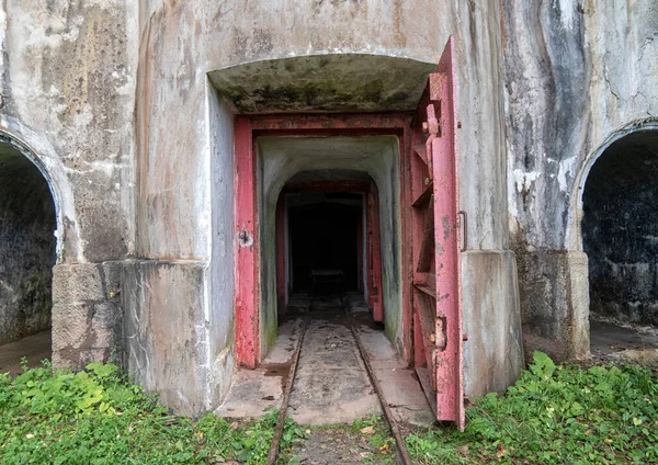 Military Defensive Fortifications Powder Warehouse Vladivostok Russia — Stock Photo, Image