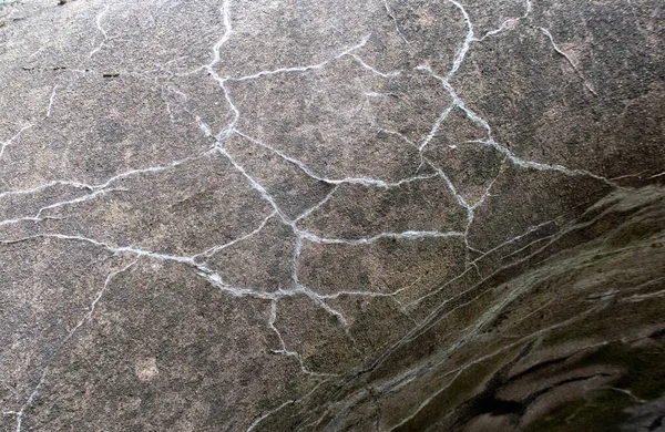 Fondo Textura Hormigón Agrietado Superficie Gris Con Grietas Cerca Montón —  Fotos de Stock