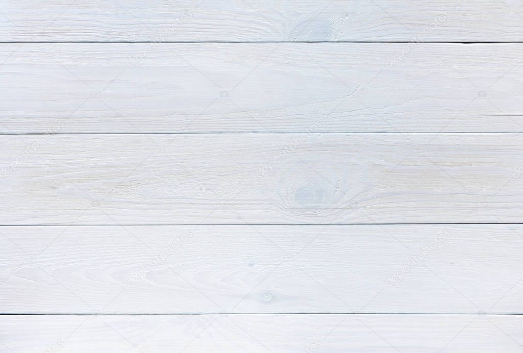 White natural wooden boards for background, texture wood