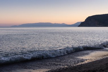 Karadeniz 'de güzel bir gün batımı