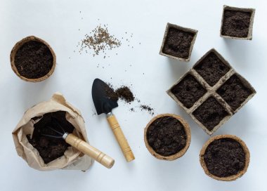 Fide ve tohumlar için çevre dostu tencere