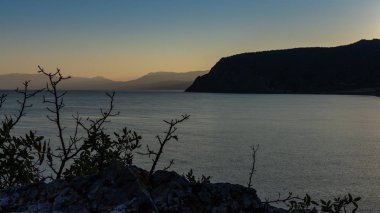 Karadeniz 'de güzel bir gün batımı