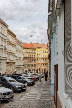 Prag, Çekya'daki güzel eski evler