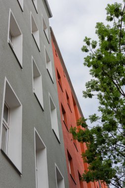 Berlin'de evlerin cephesi
