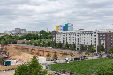 Berlin'de inşaat çalışmaları