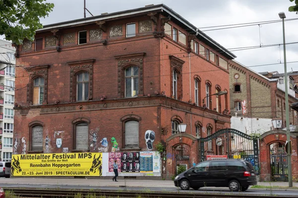 Procházka ulicí Landsberger Allee — Stock fotografie