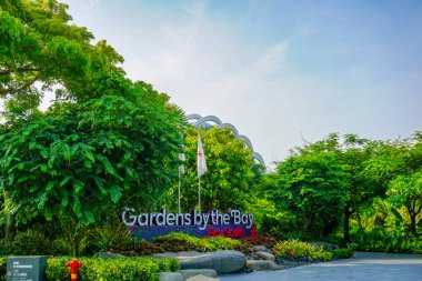 Bahçe tarafından Singapur koyunda