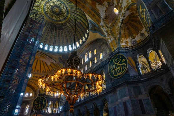 N strana, mešita Haghia Sophia v Istanbulu — Stock fotografie