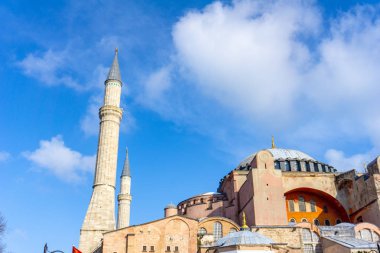ünlü Bizans kilise Aya Sofya, istanbul, Türkiye