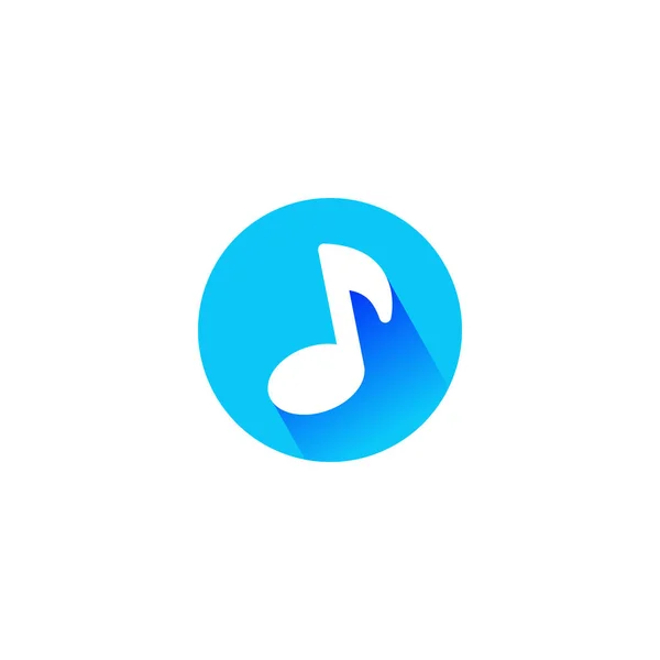 flat music note icon design. music note symbol design