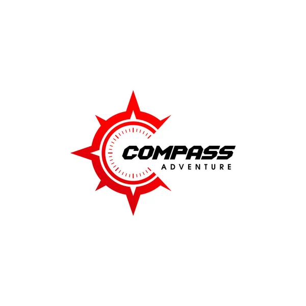 logo tasarım pusula. c harfi logo simgesi simgesi