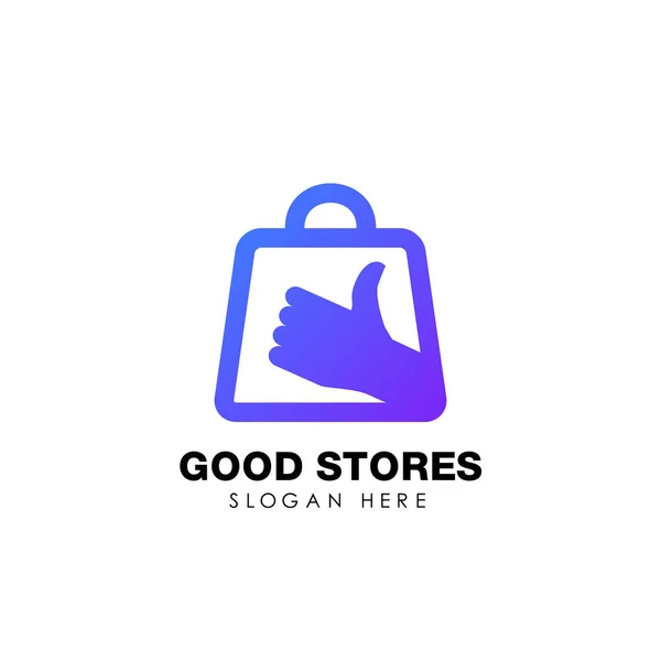 Návrh Loga Dobré Obchody Nejlepší Obchod Logo Ikonu Design — Stockový vektor