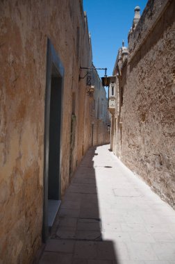 Antik tarihi Malta Adası. Ortaçağdan kalma eski şehir