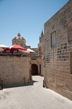 Antik tarihi Malta Adası. Ortaçağdan kalma eski şehir