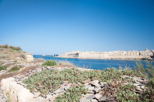 Oude Historische Eiland Malta Middeleeuwse Oude Stad — Stockfoto