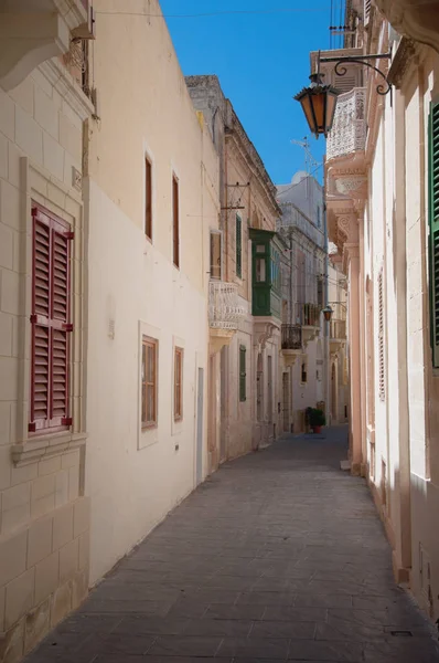 Antica Isola Storica Malta Centro Storico Medievale — Foto Stock