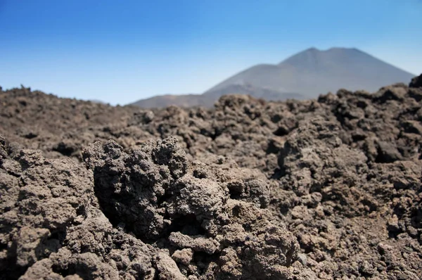 Landschappen Van Vulkaan Etna Reis Naar Het Midden Van Gevaar — Stockfoto