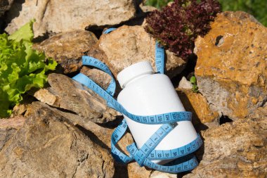 Spor ve beslenme. Diyet ve sağlıklı bir yaşam tarzı. Kilo kaybı